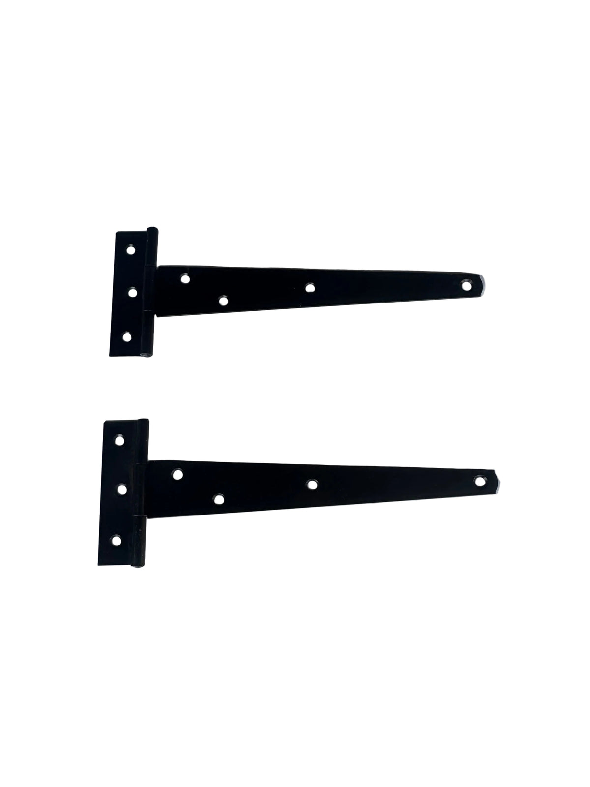 Black Tee Hinges – Light & Medium Duty (Pair)