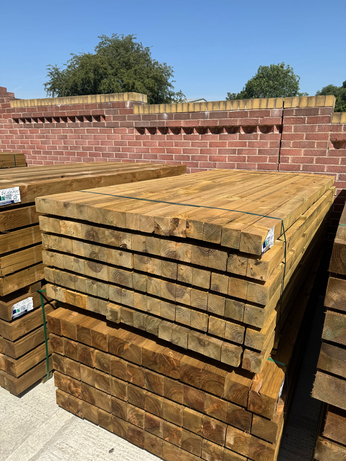 3x3 Fence Post