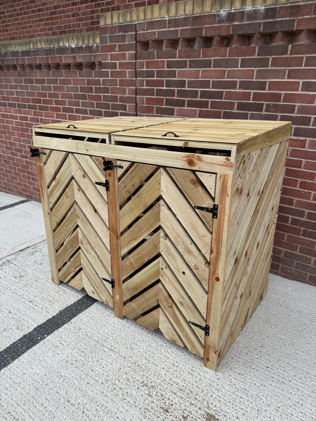 Herringbone Bin Store