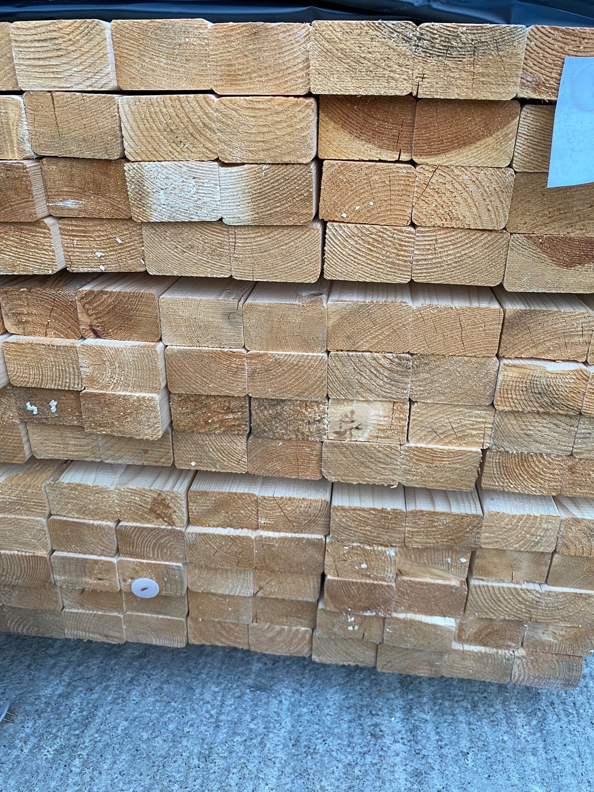 3 x 2 Untreated CLS Timber – 2.4m
