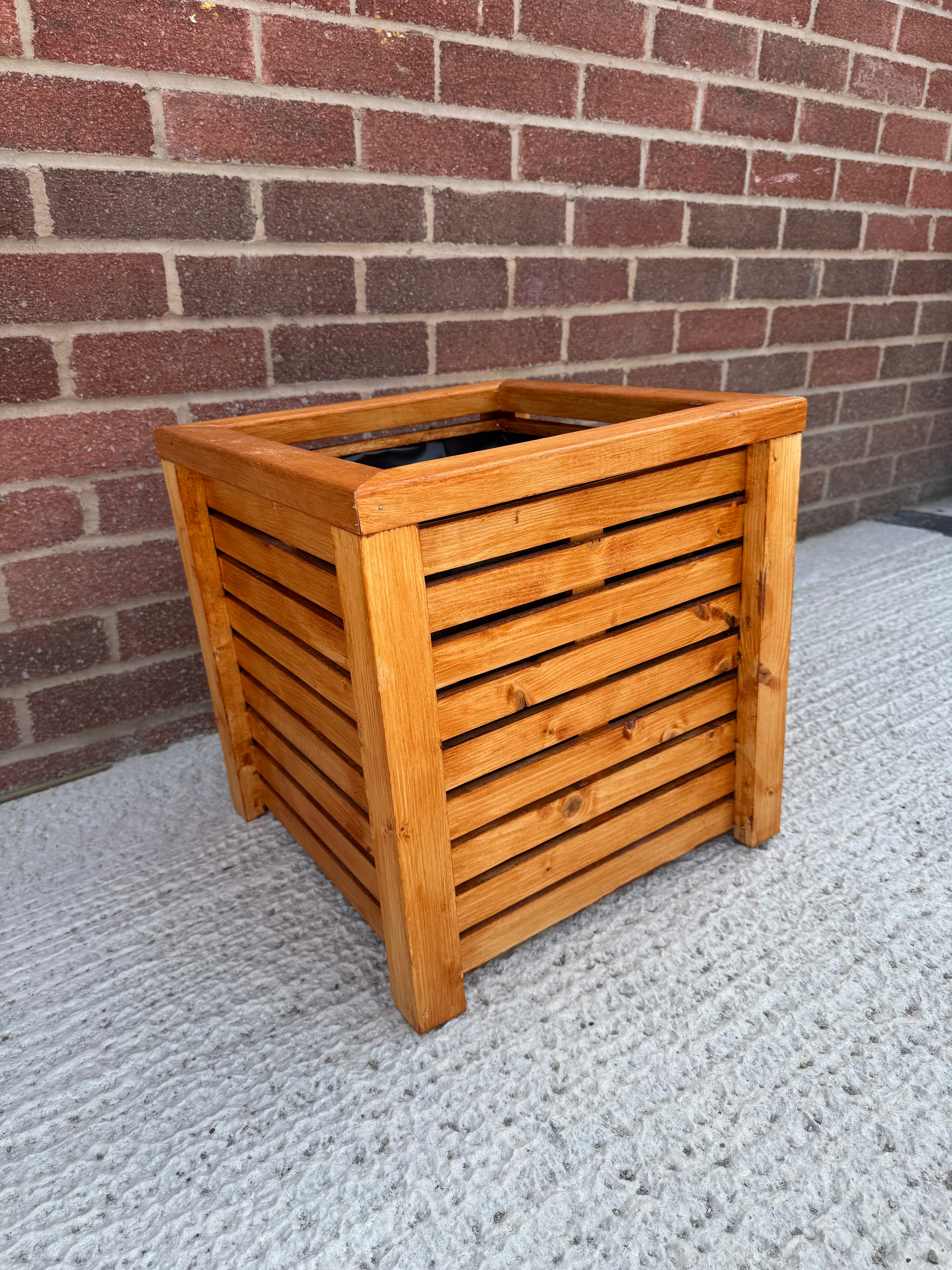 Slatted Timber Planter
