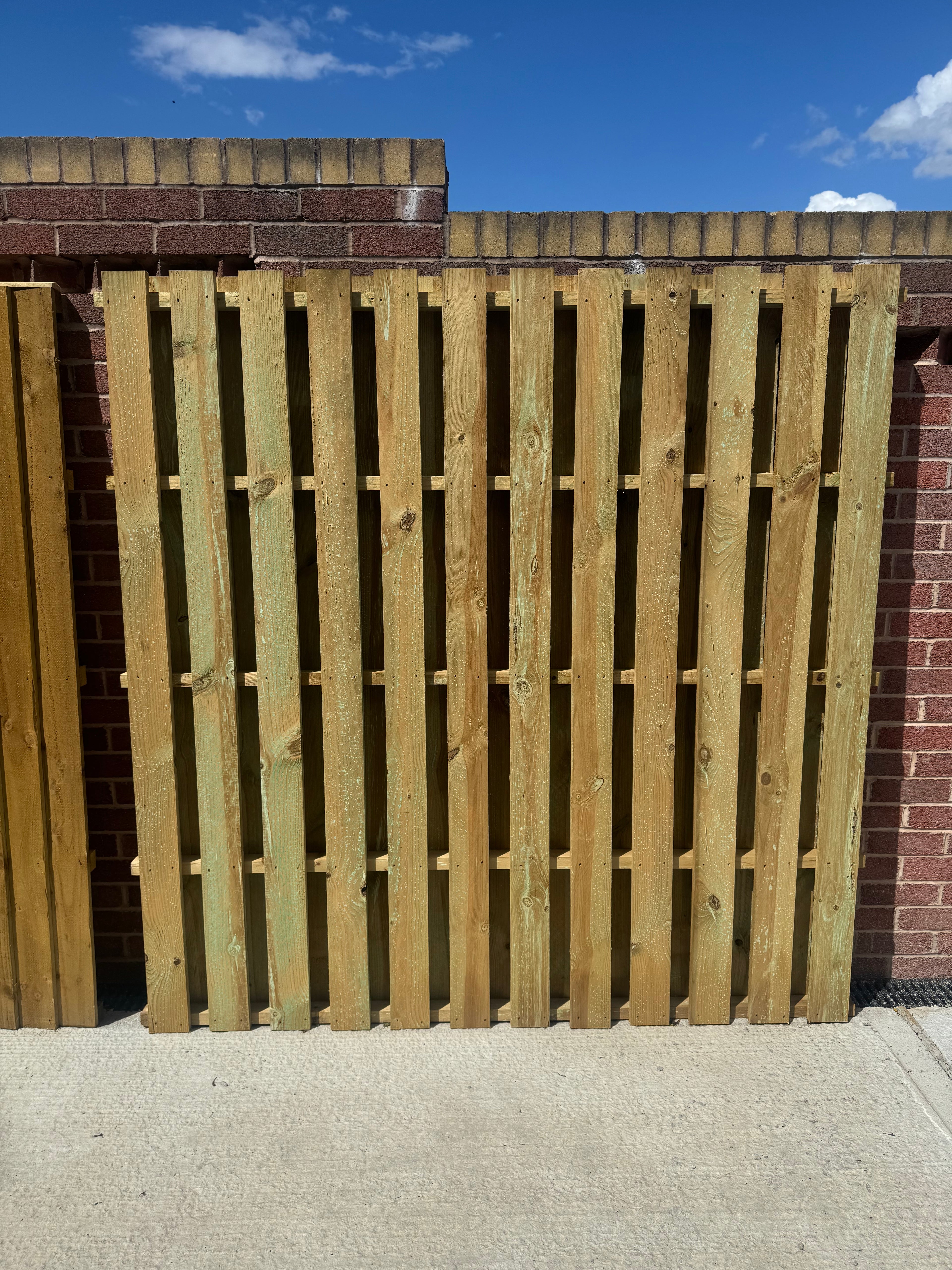 Hit and Miss Fence Panel (Double sided)