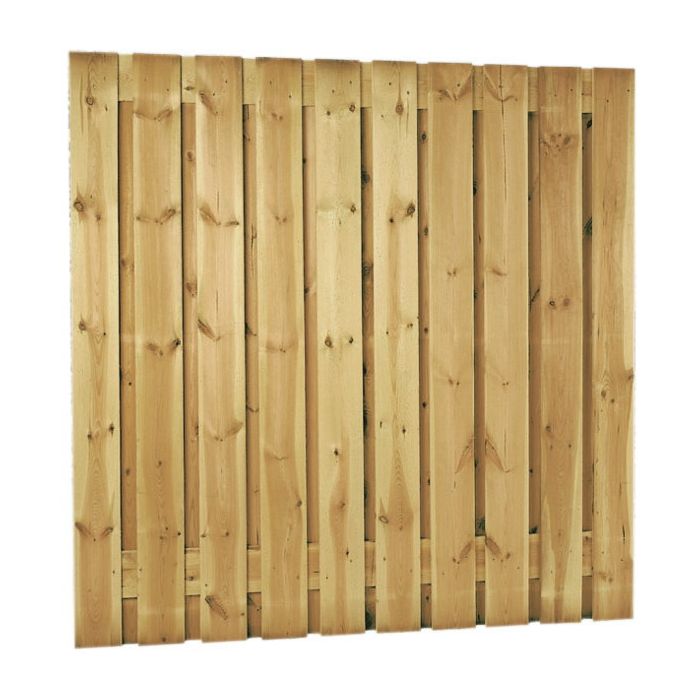 Hit and miss fence panels